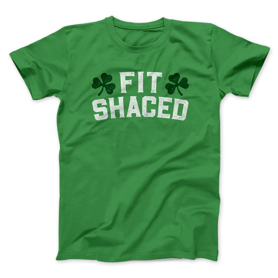 Fit Shaced Irish Drinking Level Unisex T-Shirt - Soft Cotton Crew Neck Tee