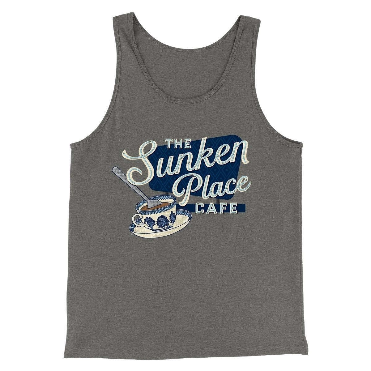 The Sunken Place Cafe Funny Movie Men/Unisex Tank Top
