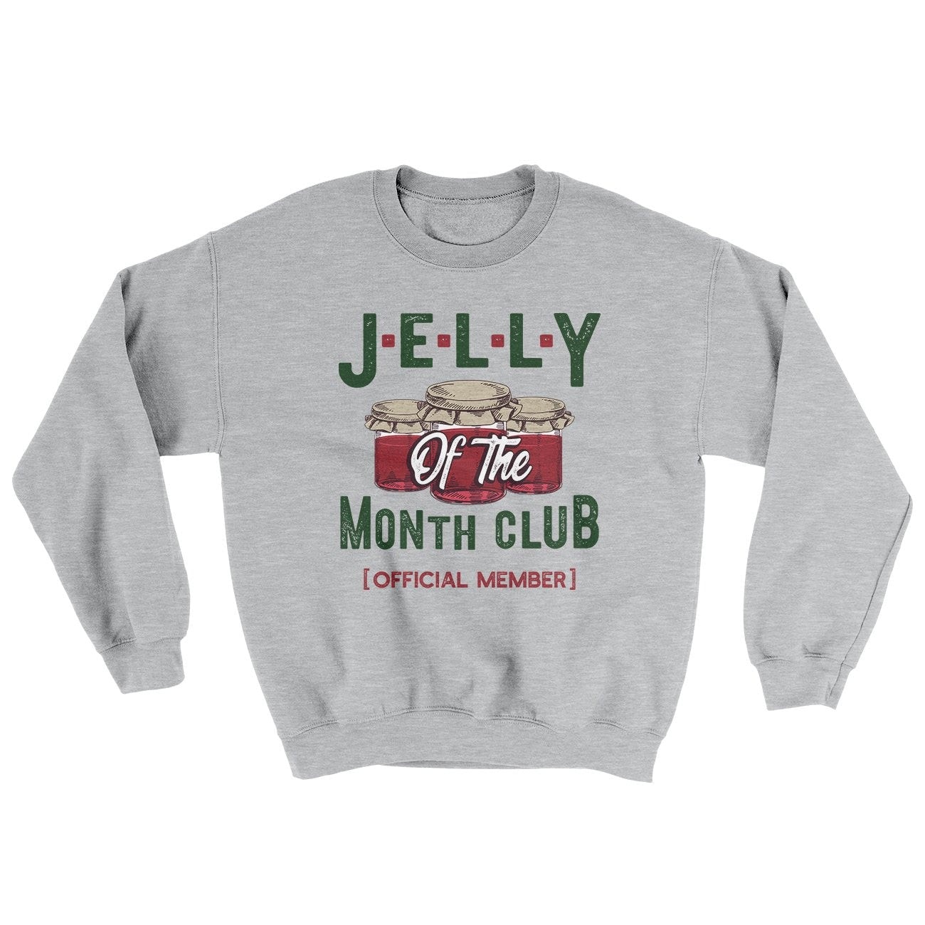 Jelly of the Month Club Funny Movie Men/Unisex Ugly Sweater